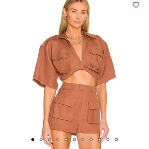 L’academie chrisa blouse size small